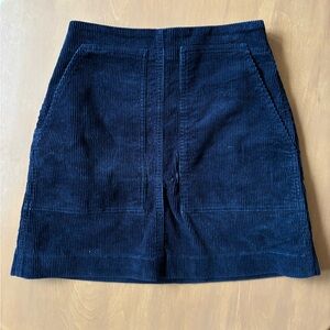 Uniqlo Corduroy Mini Skirt
